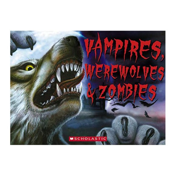 🛍️ 2 For $15 🛍️ Vampires, Werewolves and Zombies Book - Picture 1 of 11